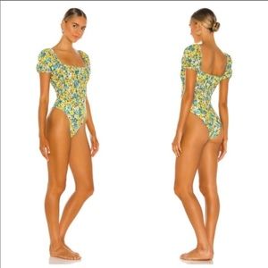 L space Marilyn Floral One-Piece Swimsuit